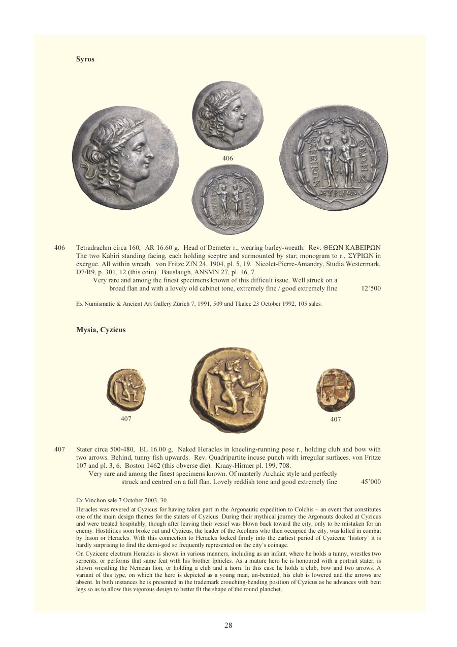 Numismatica Ars Classica Auction 88 (2015) page 29