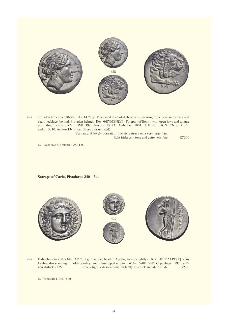 Numismatica Ars Classica Auction 88 (2015) page 35