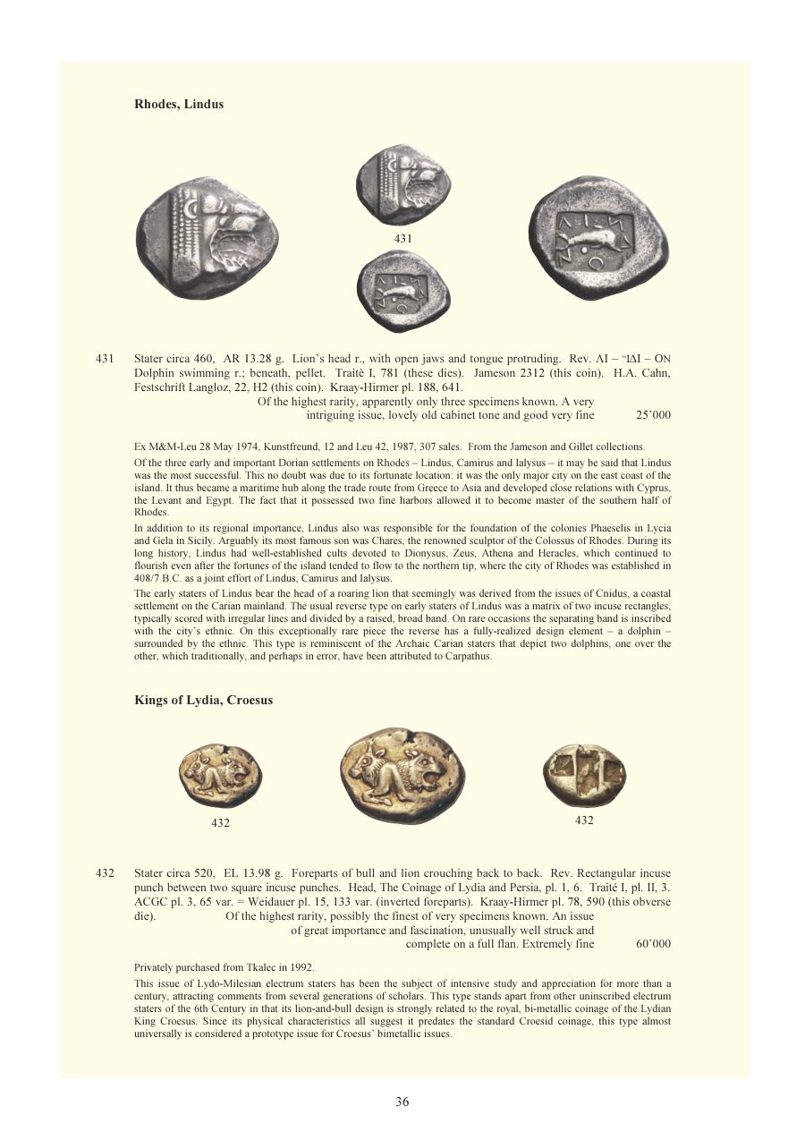 Numismatica Ars Classica Auction 88 (2015) page 37
