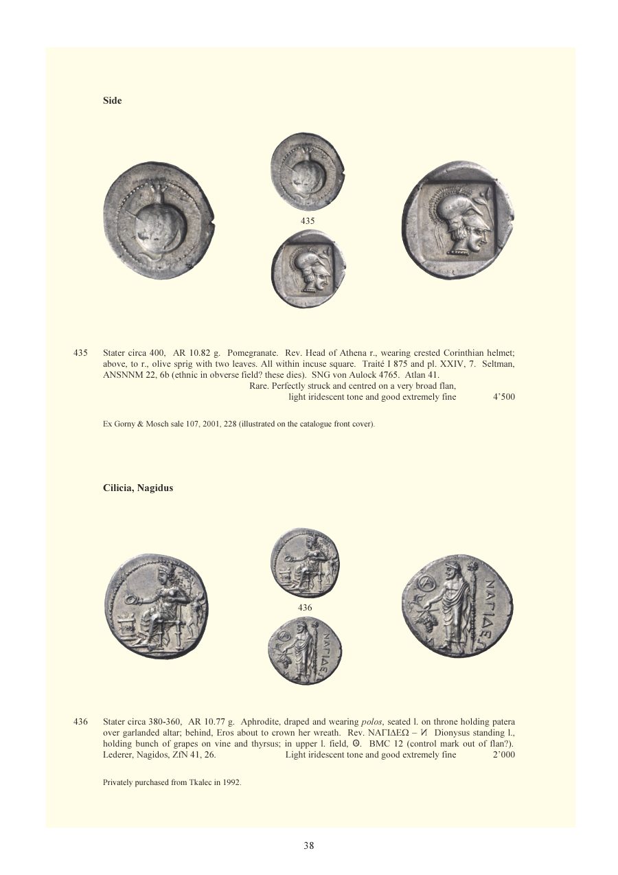 Numismatica Ars Classica Auction 88 (2015) page 39