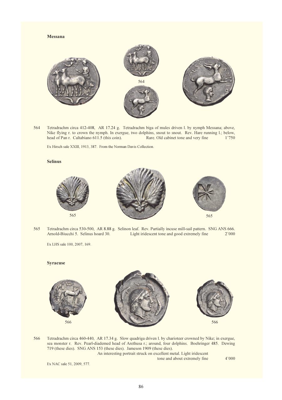 Numismatica Ars Classica Auction 88 (2015) page 87