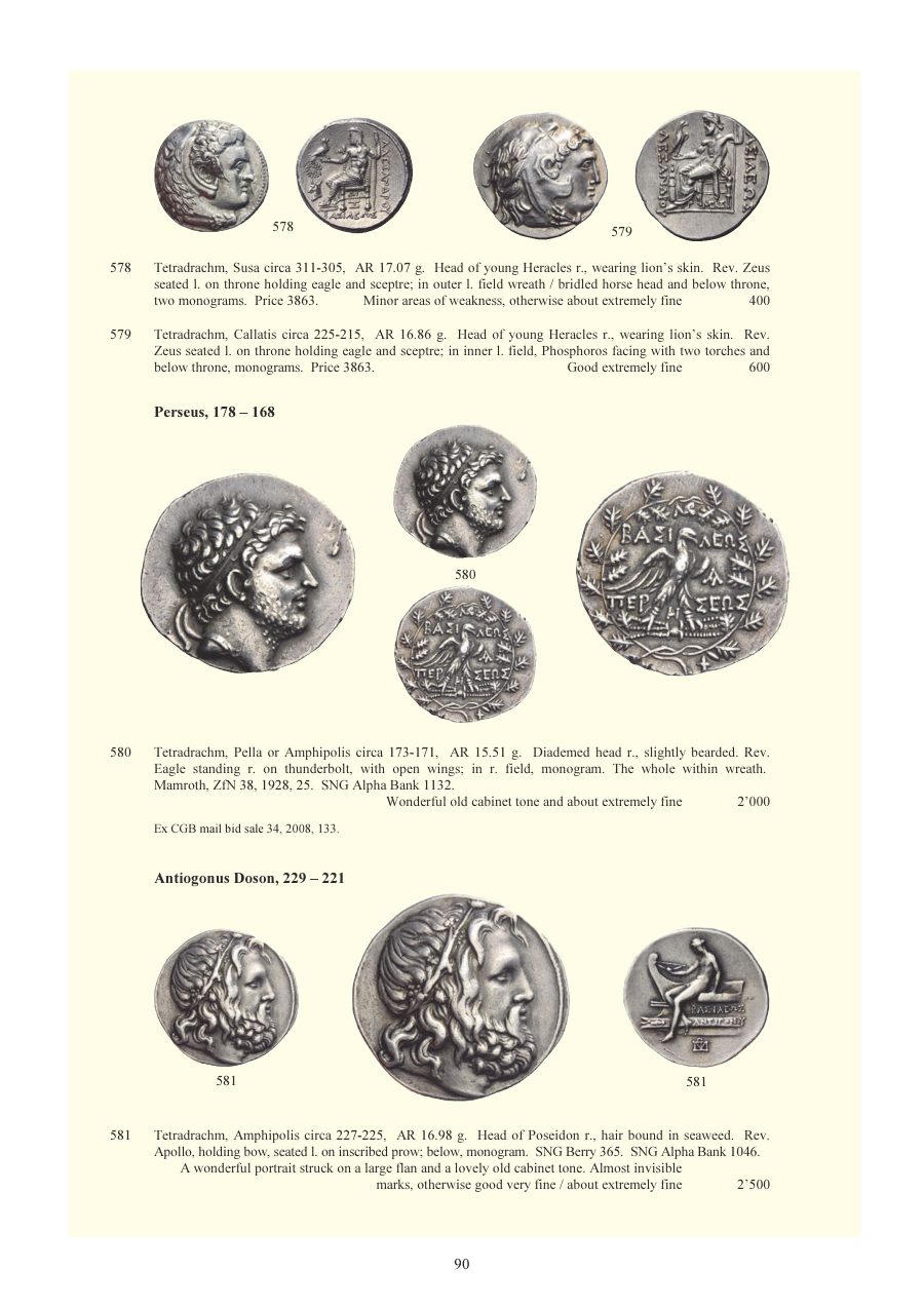 Numismatica Ars Classica Auction 88 (2015) page 91