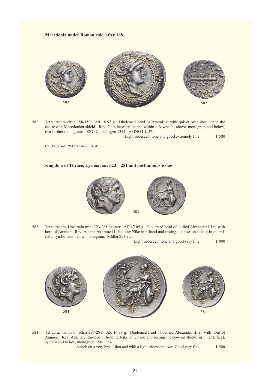 Numismatica Ars Classica Auction 88 (2015) page 92