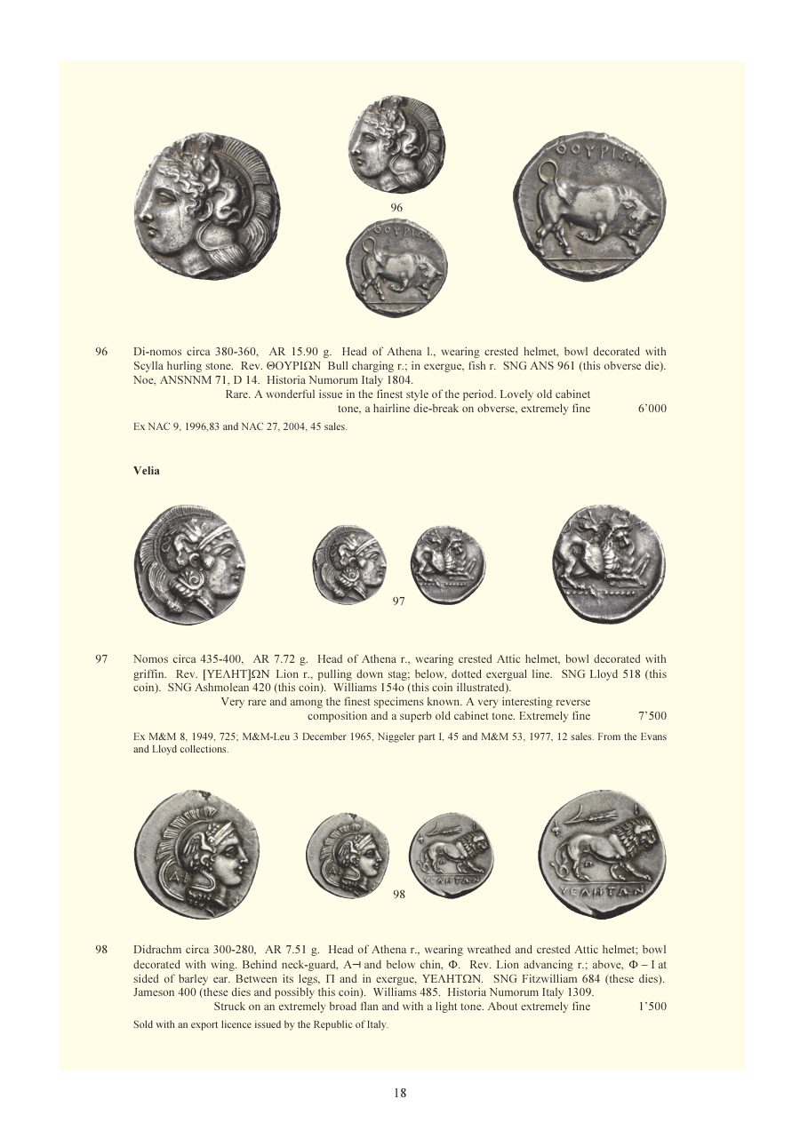 Numismatica Ars Classica Auction 92 (2016) page 20