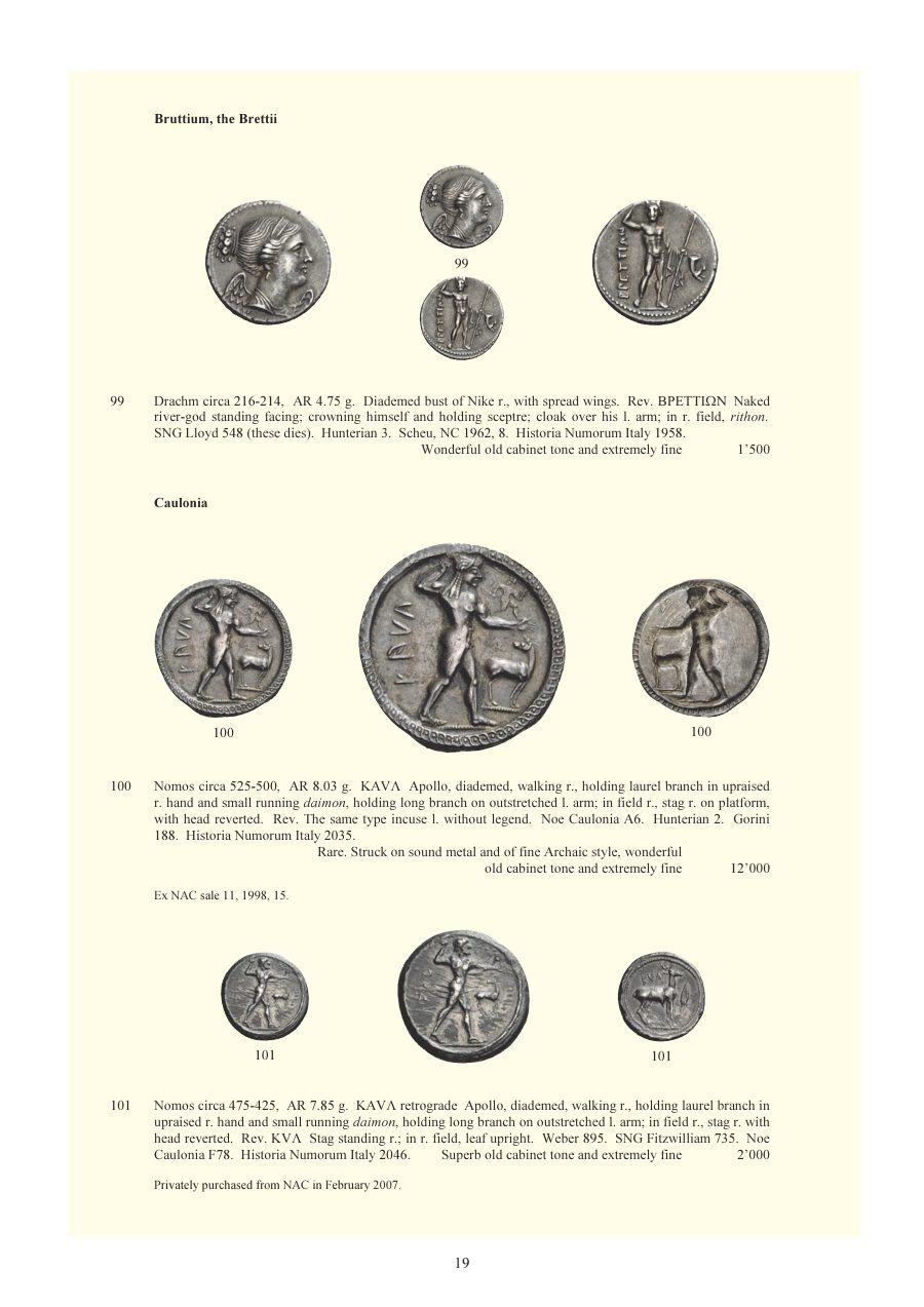 Numismatica Ars Classica Auction 92 (2016) page 21