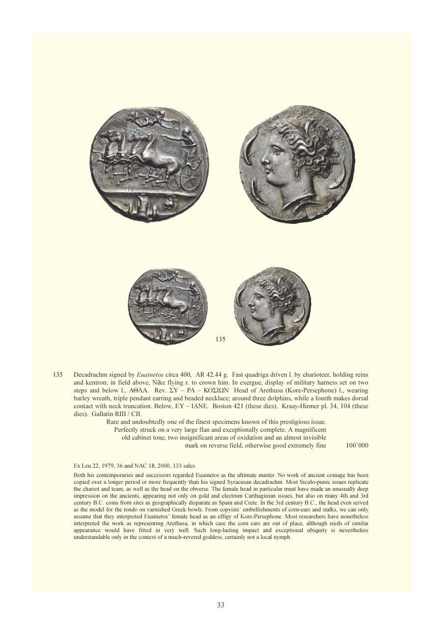 Numismatica Ars Classica Auction 92 (2016) page 35