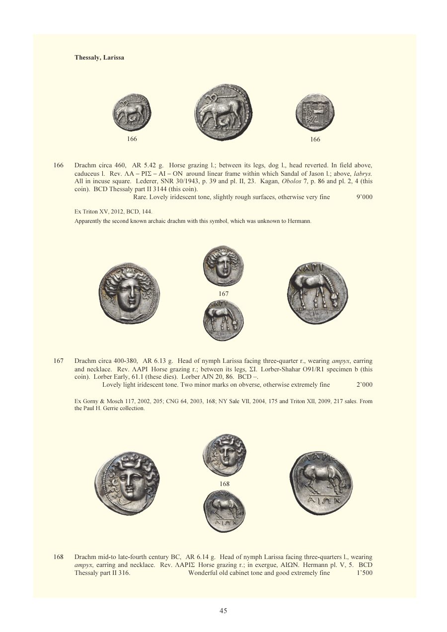 Numismatica Ars Classica Auction 92 (2016) page 47