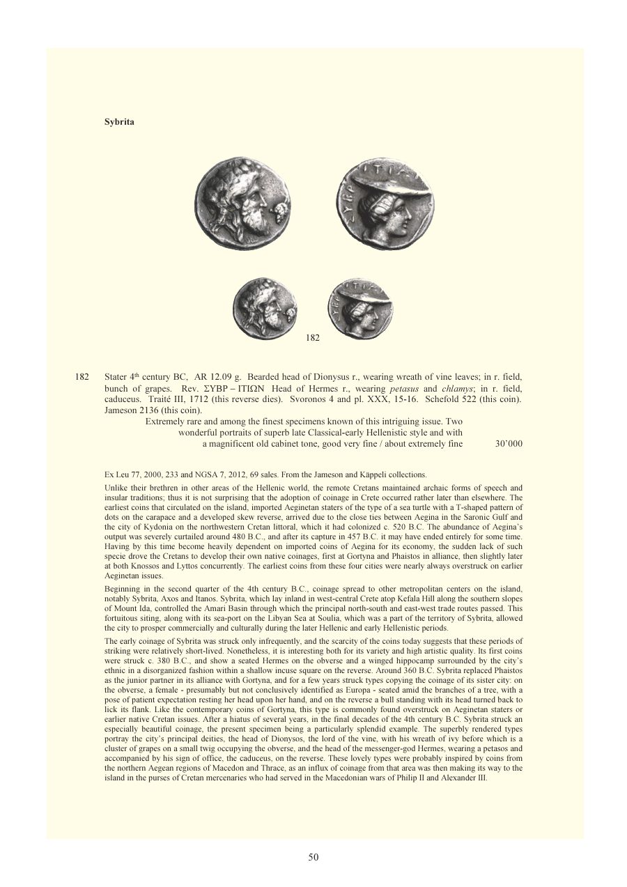 Numismatica Ars Classica Auction 92 (2016) page 52