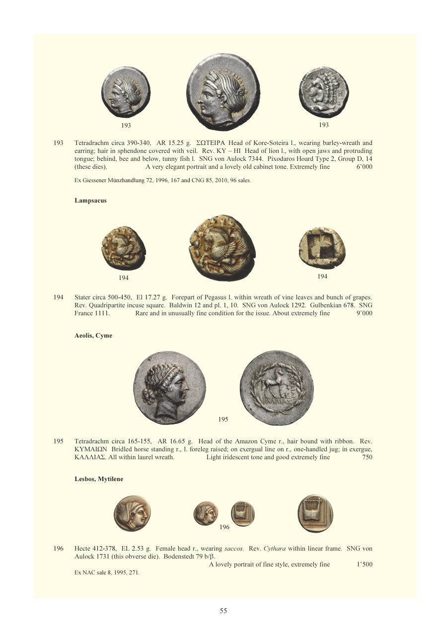 Numismatica Ars Classica Auction 92 (2016) page 57