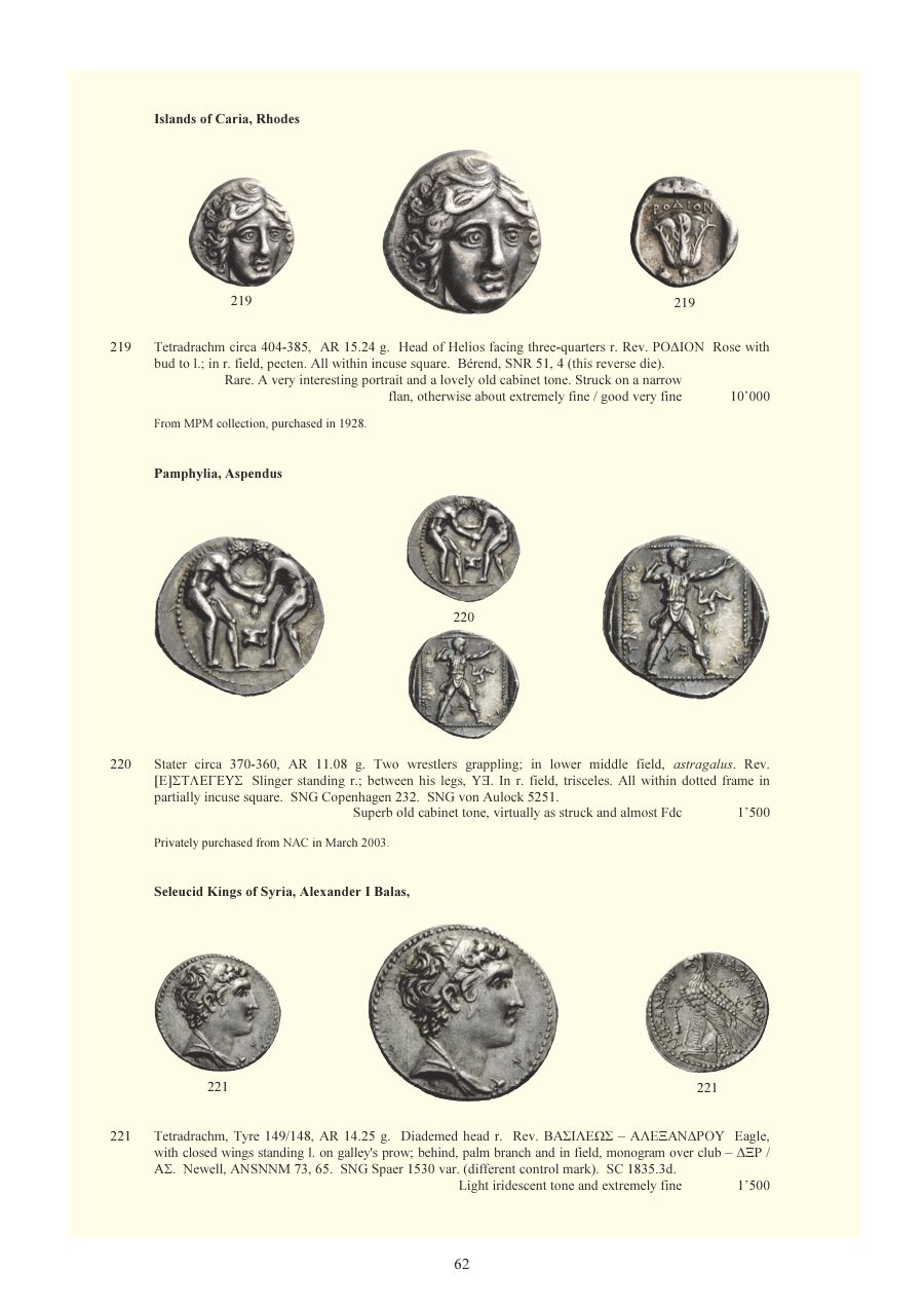 Numismatica Ars Classica Auction 92 (2016) page 64