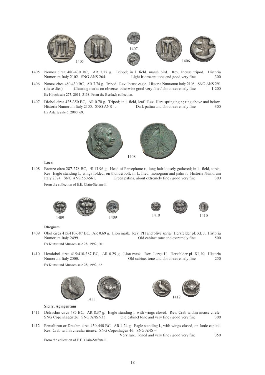 Numismatica Ars Classica Auction 92 II (2016) page 20