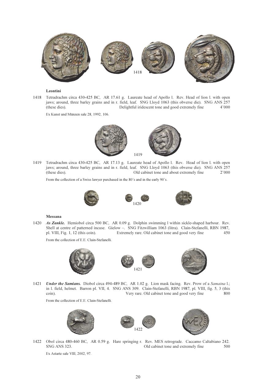 Numismatica Ars Classica Auction 92 II (2016) page 22