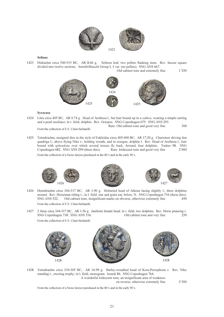 Numismatica Ars Classica Auction 92 II (2016) page 23