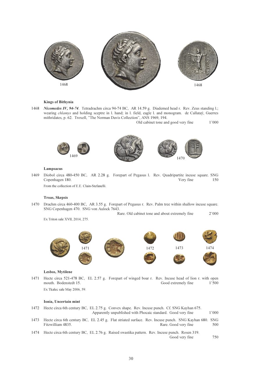 Numismatica Ars Classica Auction 92 II (2016) page 32