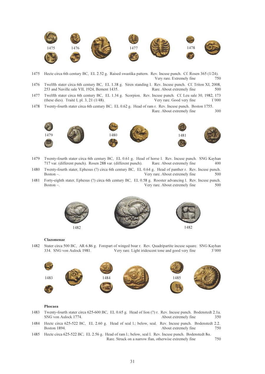 Numismatica Ars Classica Auction 92 II (2016) page 33