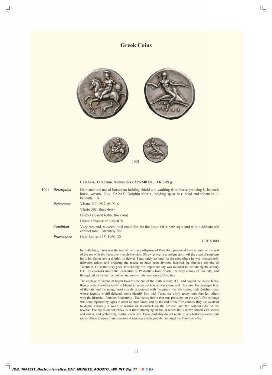 Numismatica Ars Classica Auction 96 (2016) page 12