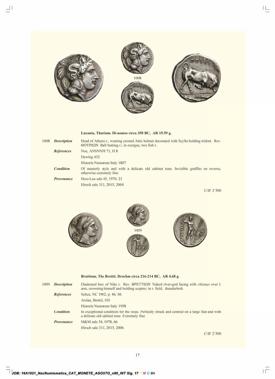 Numismatica Ars Classica Auction 96 (2016) page 18
