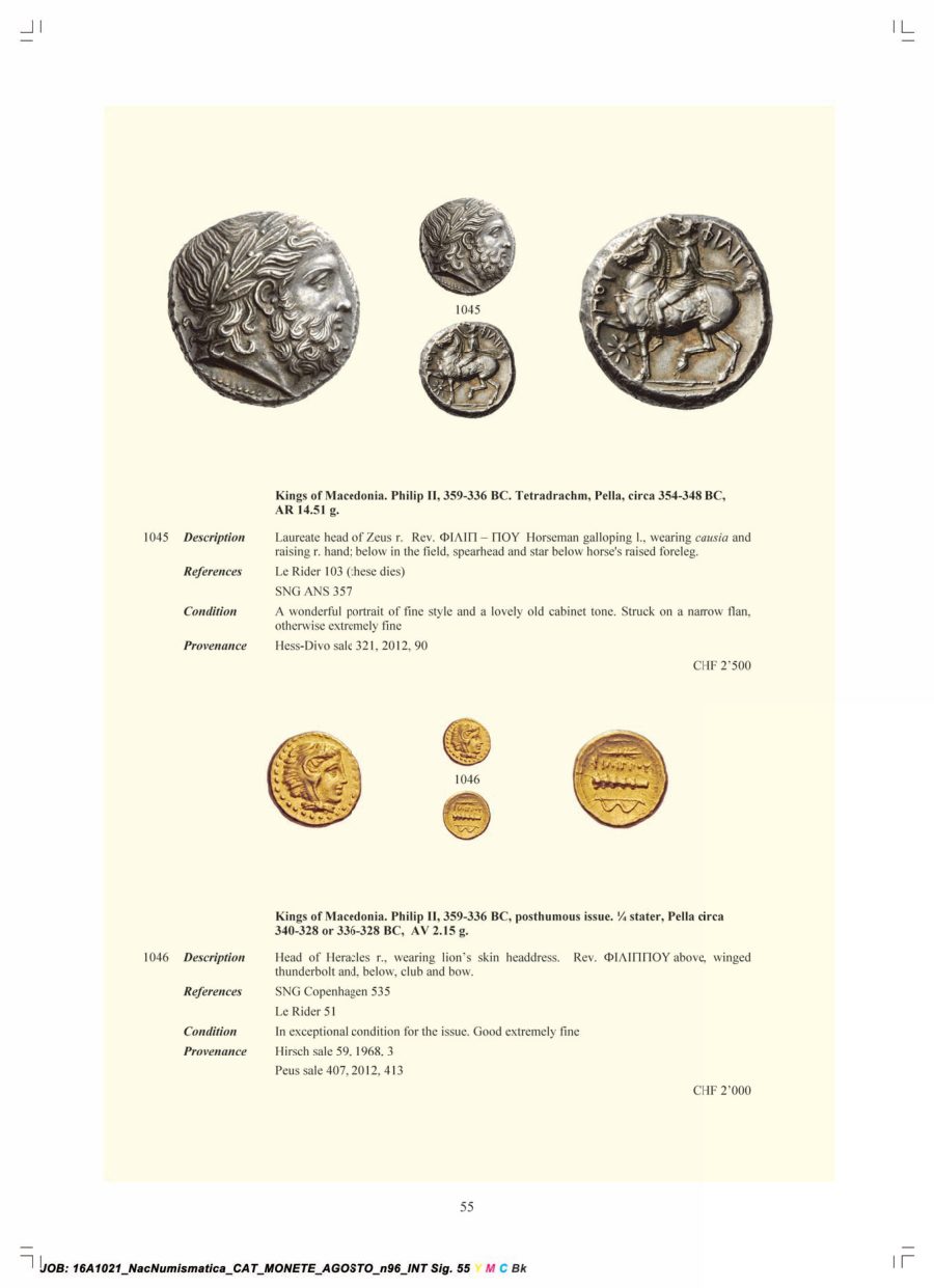 Numismatica Ars Classica Auction 96 (2016) page 56