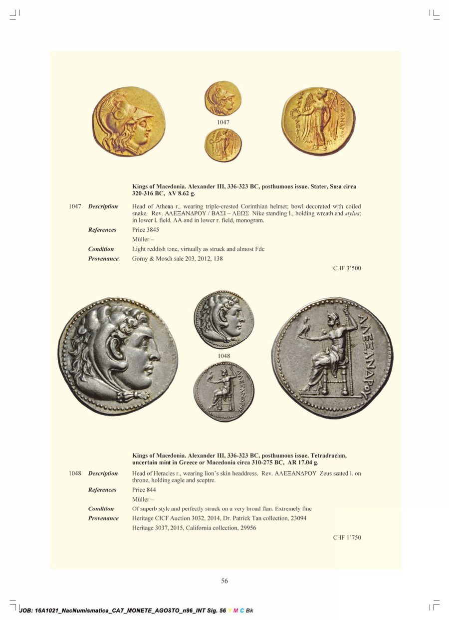 Numismatica Ars Classica Auction 96 (2016) page 57