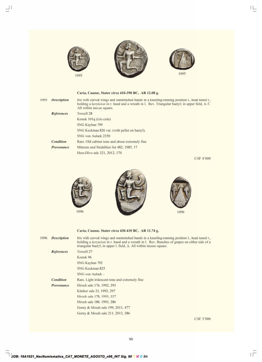 Numismatica Ars Classica Auction 96 (2016) page 91