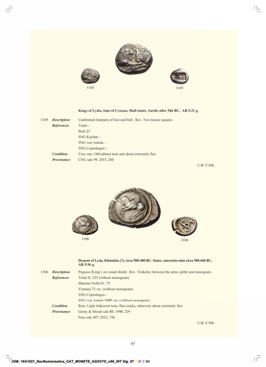 Numismatica Ars Classica Auction 96 (2016) page 98