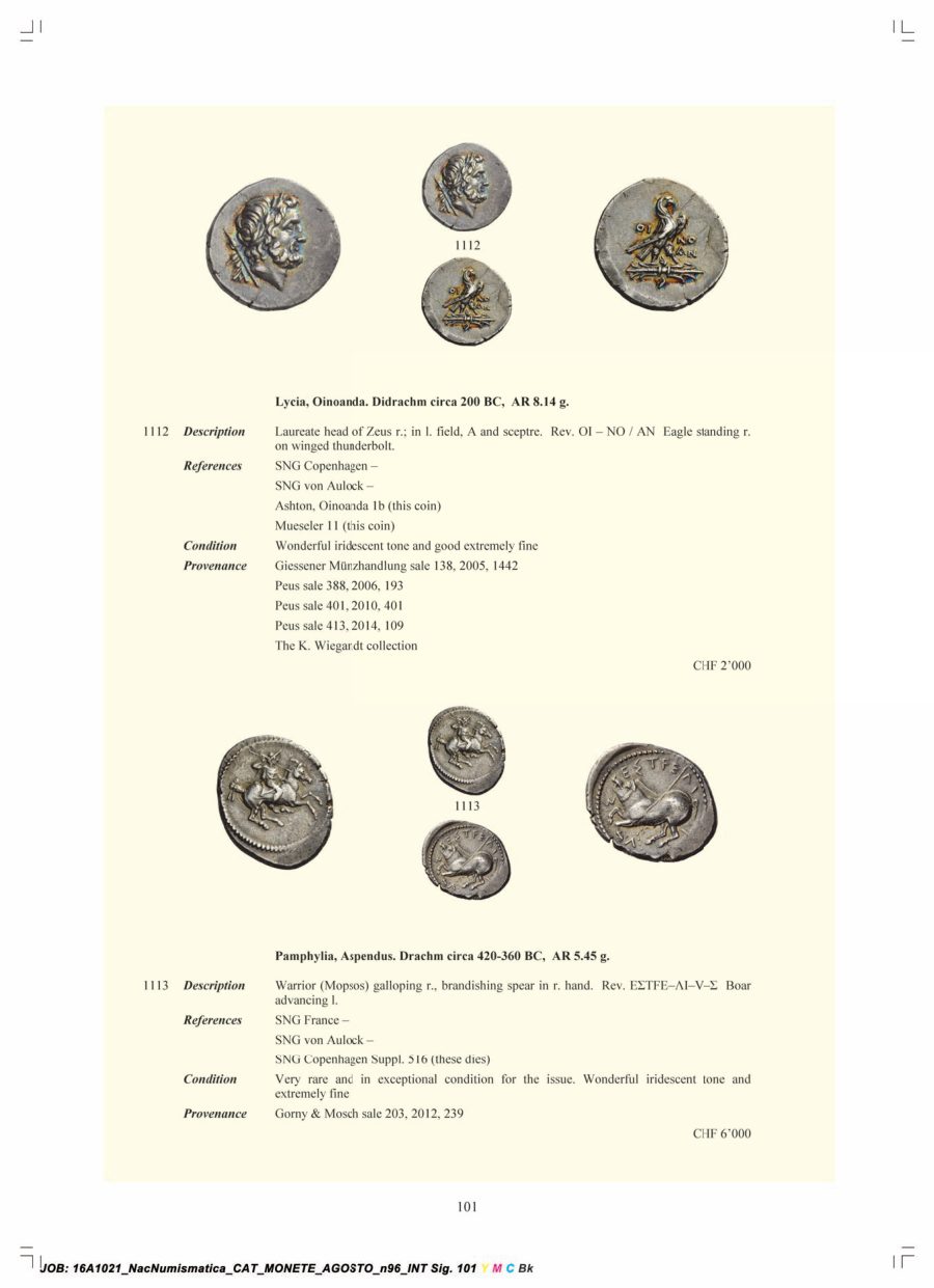 Numismatica Ars Classica Auction 96 (2016) page 102