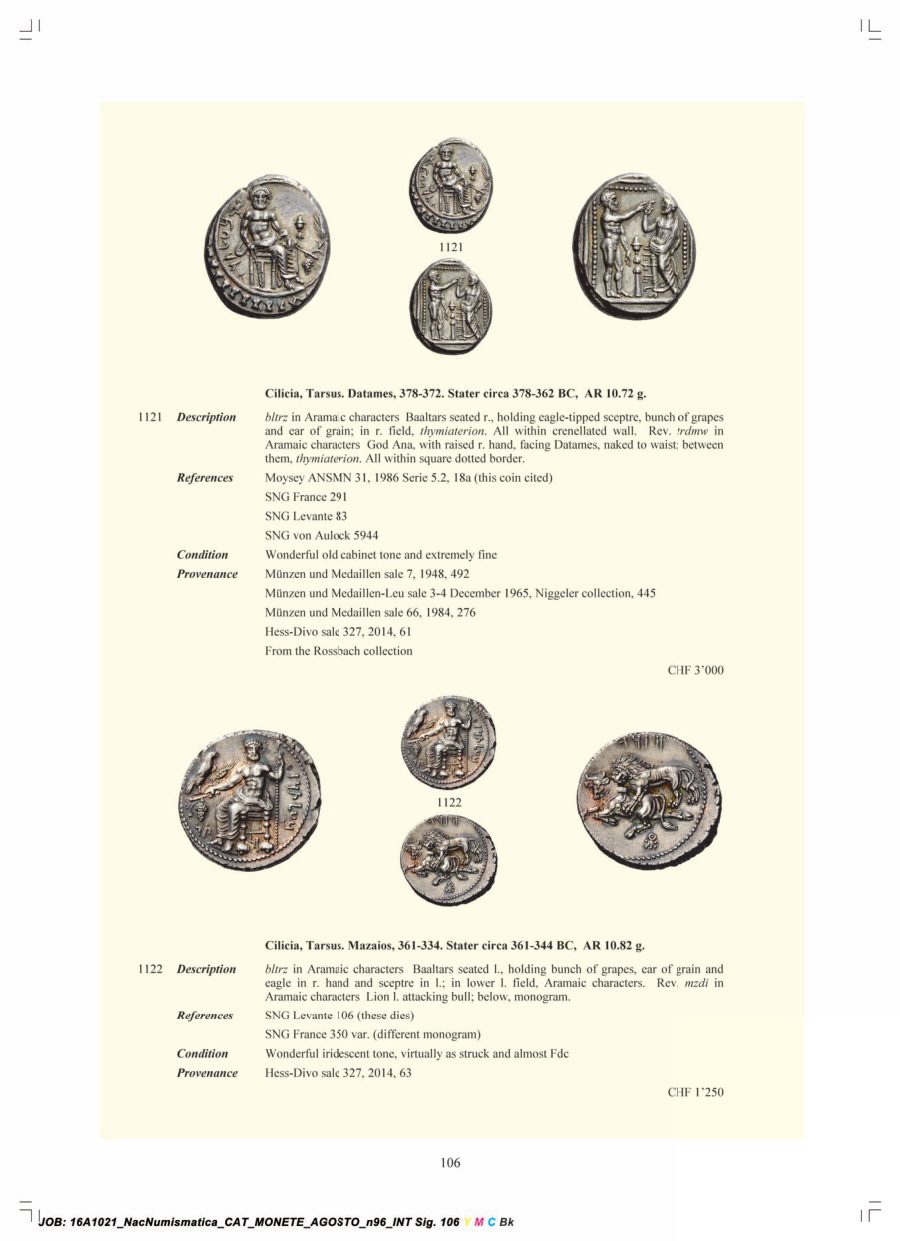 Numismatica Ars Classica Auction 96 (2016) page 107