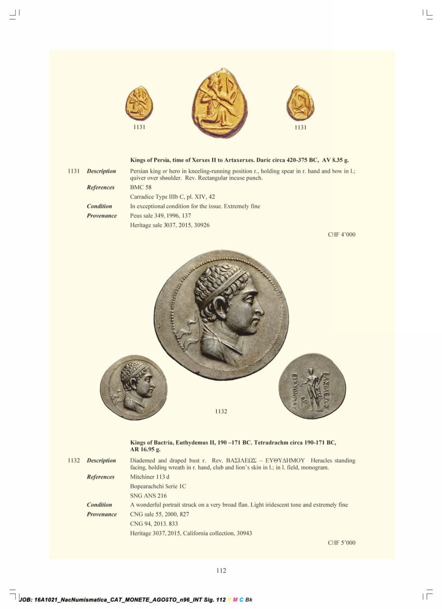 Numismatica Ars Classica Auction 96 (2016) page 113