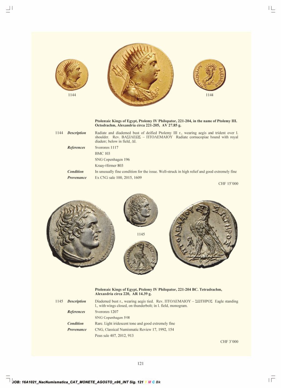 Numismatica Ars Classica Auction 96 (2016) page 122