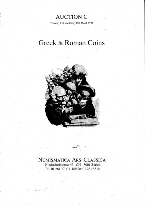 Numismatica Ars Classica Auction C (1993) cover