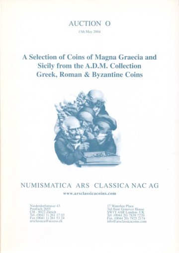 Numismatica Ars Classica Auction O (2004) cover