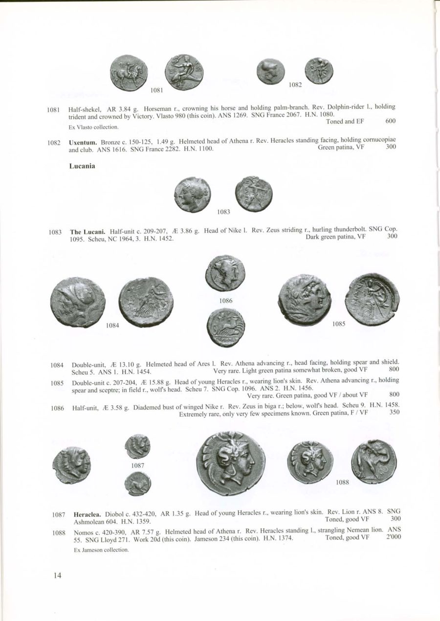 Numismatica Ars Classica Auction O (2004) page 16