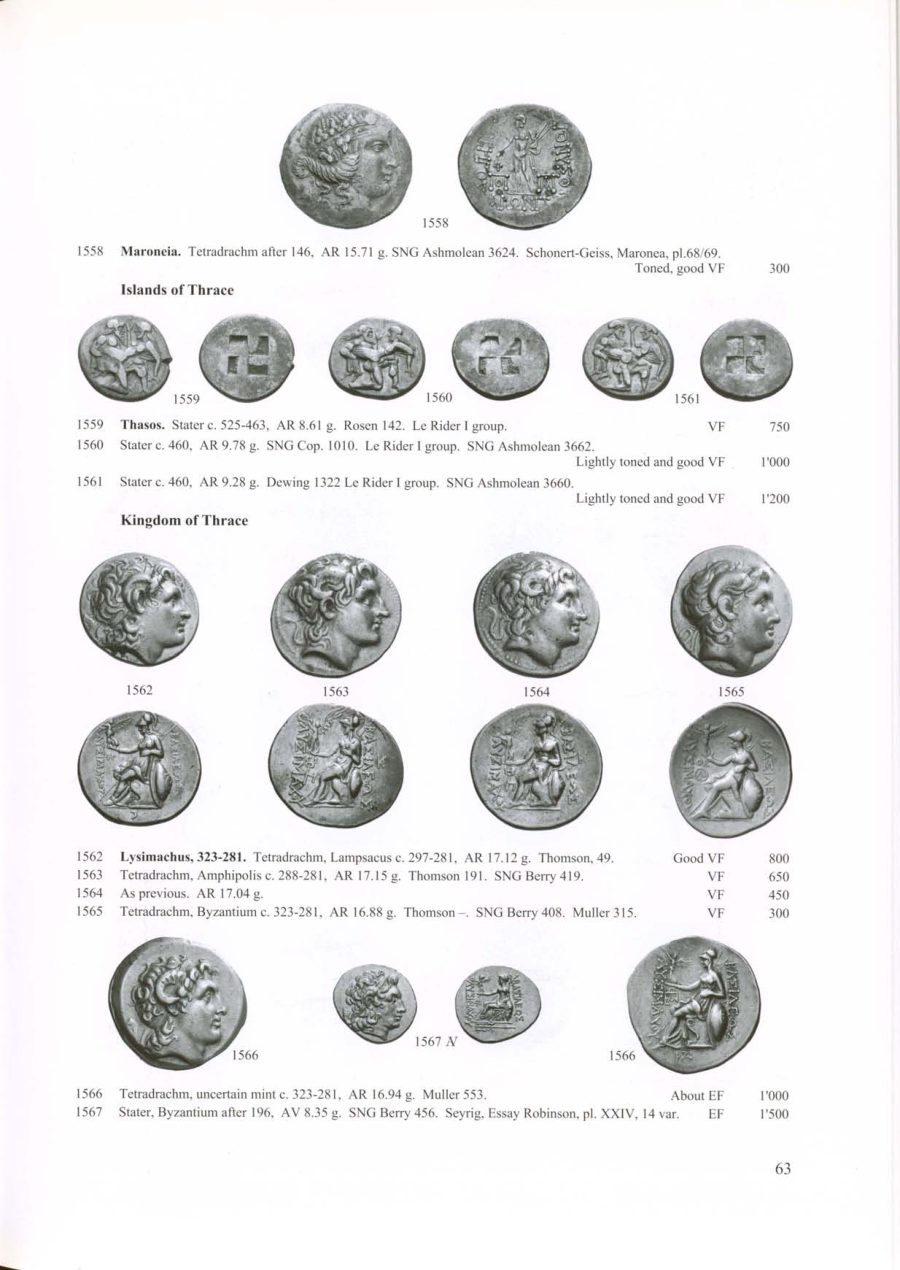 Numismatica Ars Classica Auction O (2004) page 65
