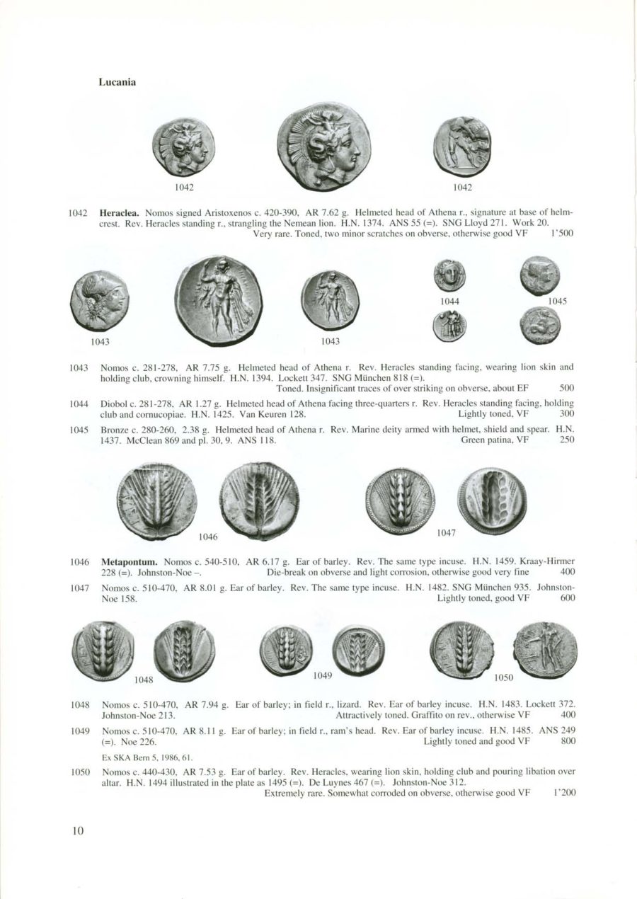 Numismatica Ars Classica Auction P (2005) page 12