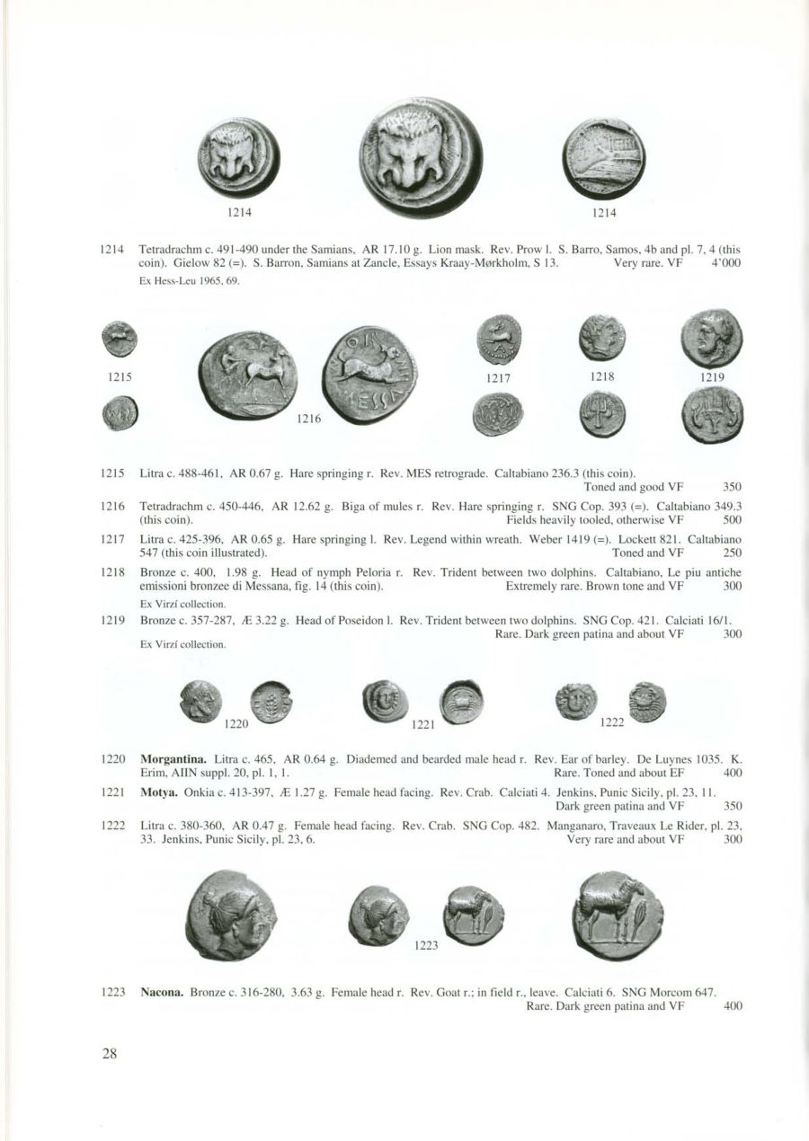 Numismatica Ars Classica Auction P (2005) page 30