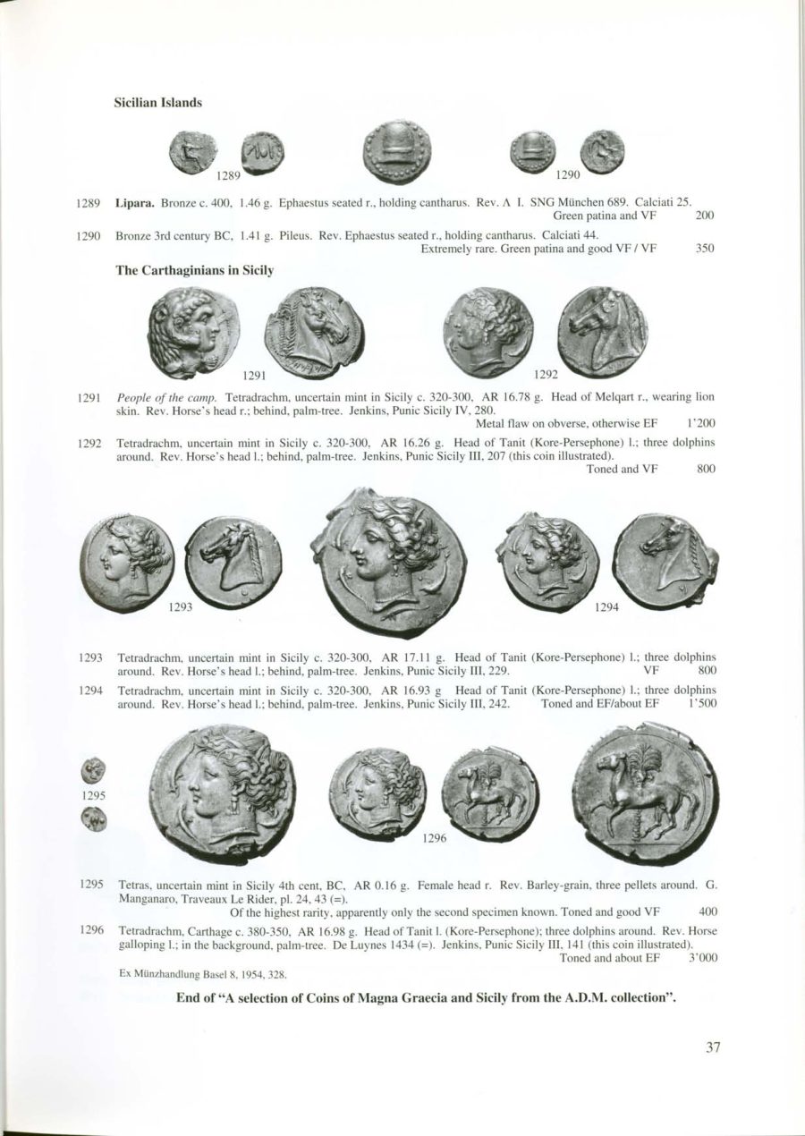 Numismatica Ars Classica Auction P (2005) page 39