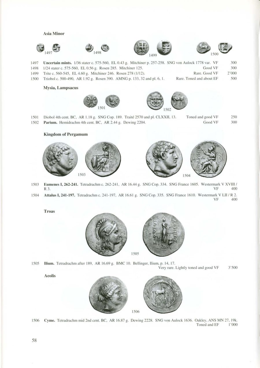 Numismatica Ars Classica Auction P (2005) page 60