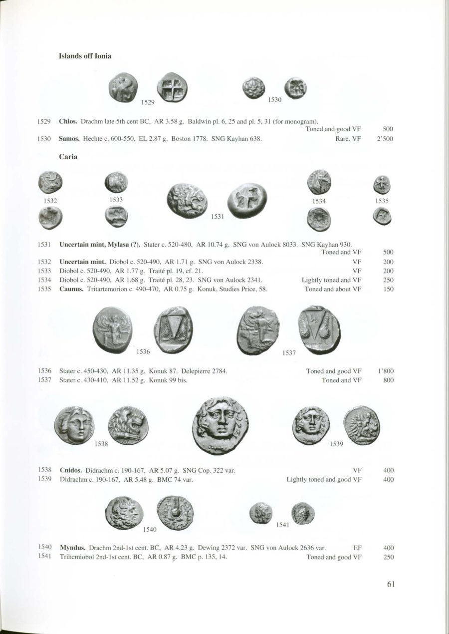 Numismatica Ars Classica Auction P (2005) page 63