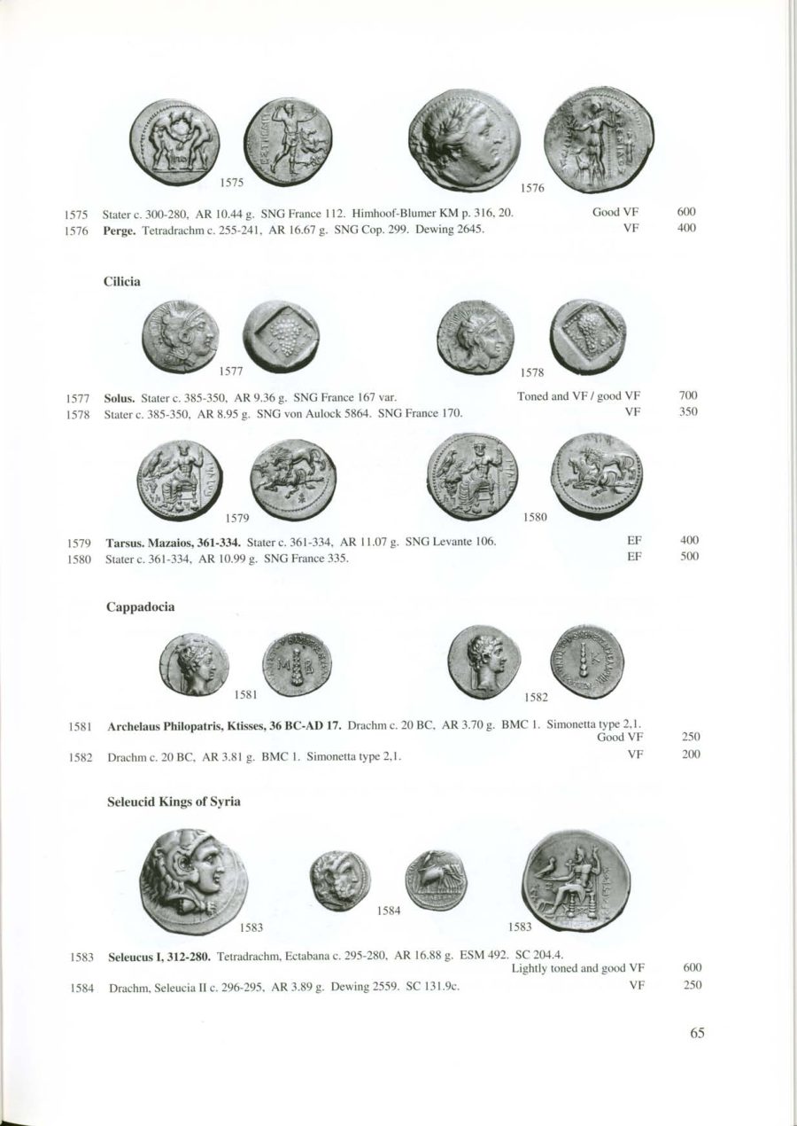 Numismatica Ars Classica Auction P (2005) page 67