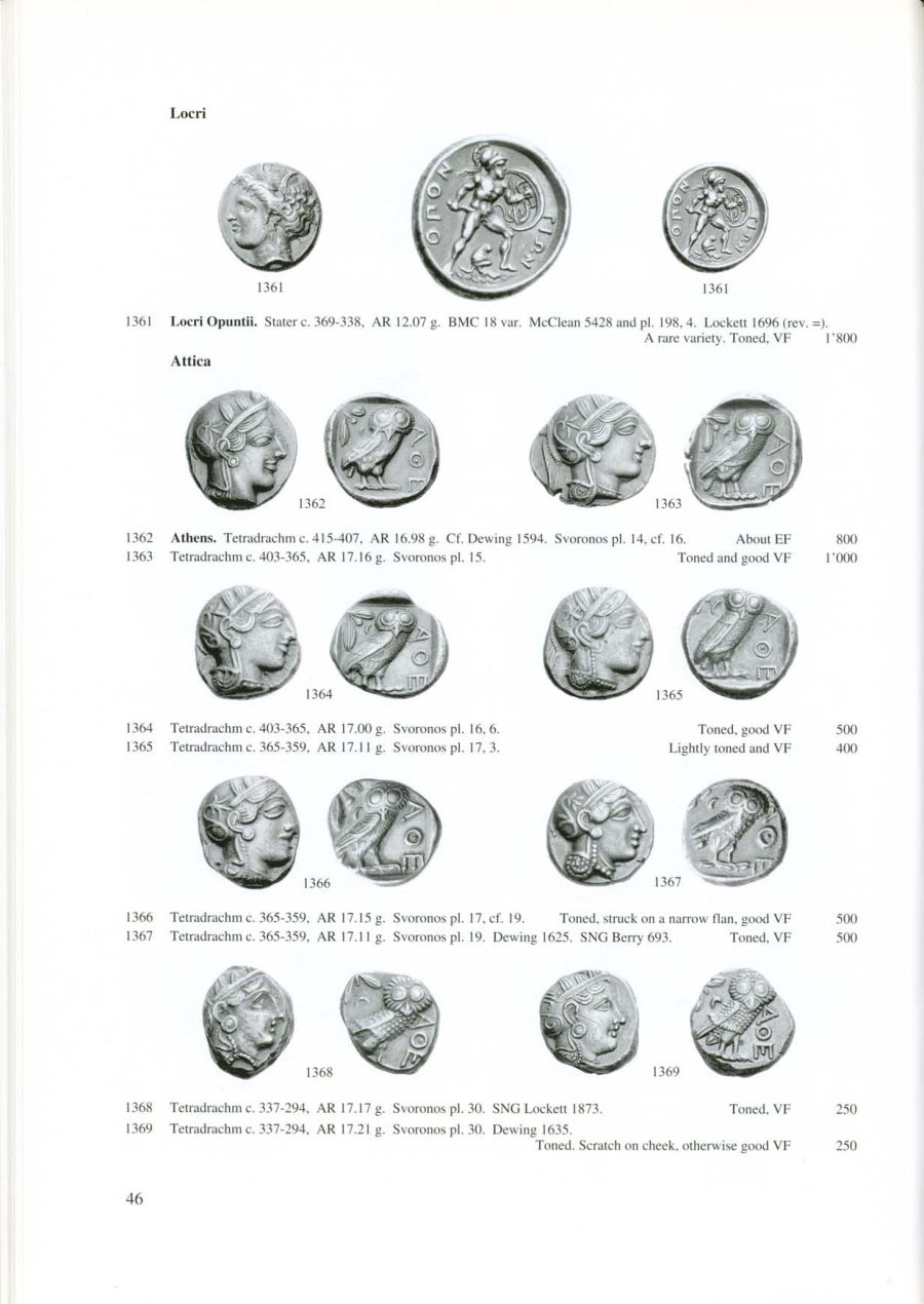 Numismatica Ars Classica Auction Q (2006) page 50