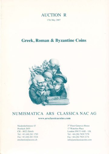 Numismatica Ars Classica Auction R (2007) cover